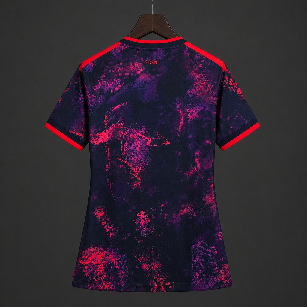 woman 2025/2026 Bayern Munich Third Away Football Shirts  (woman)