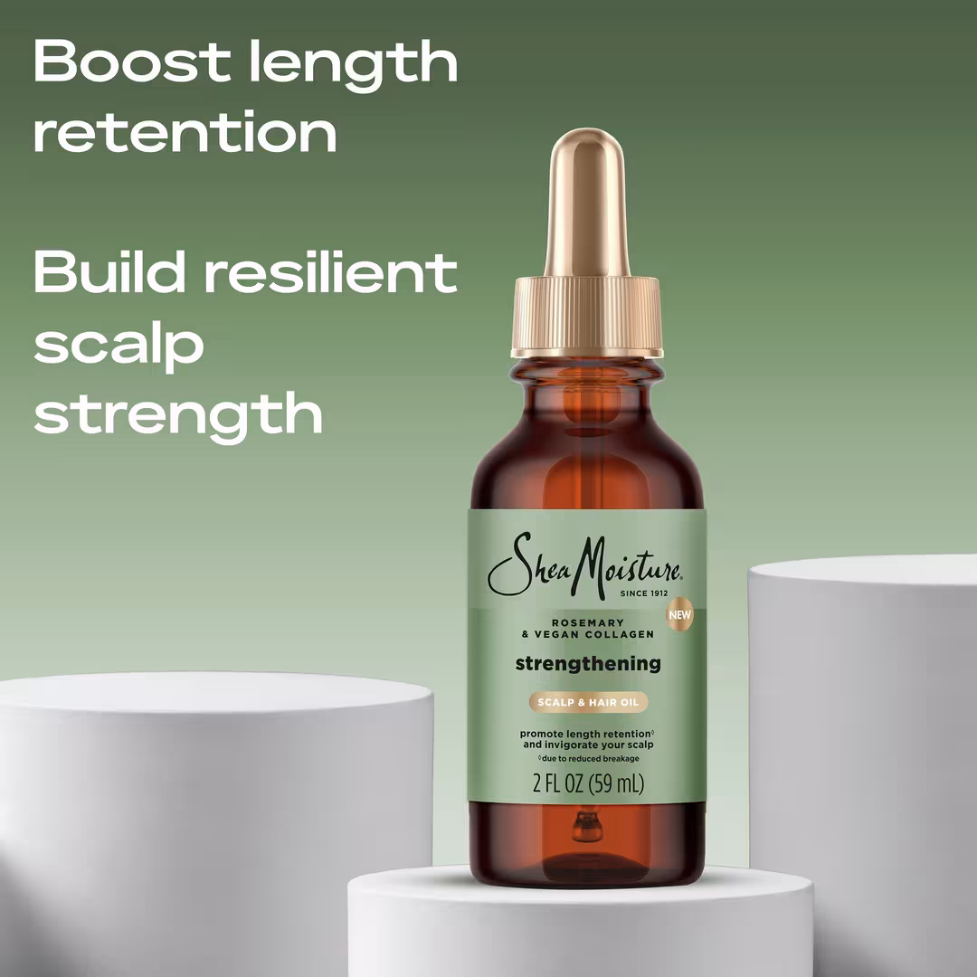 SheaMoisture  Rosemary & Vegan Collagen Strengthening Scalp & Hair Oil