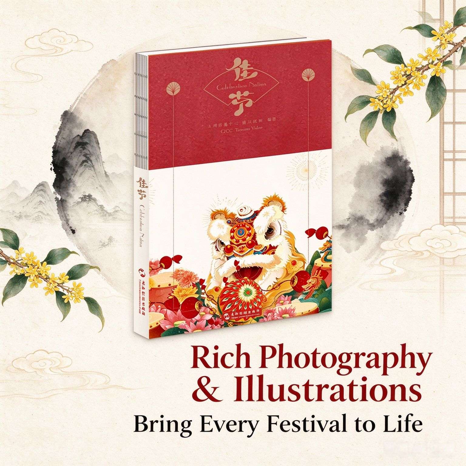 Celebration Nation: A Visual Journey Through Chinese Festivals (Bilingual Edition)