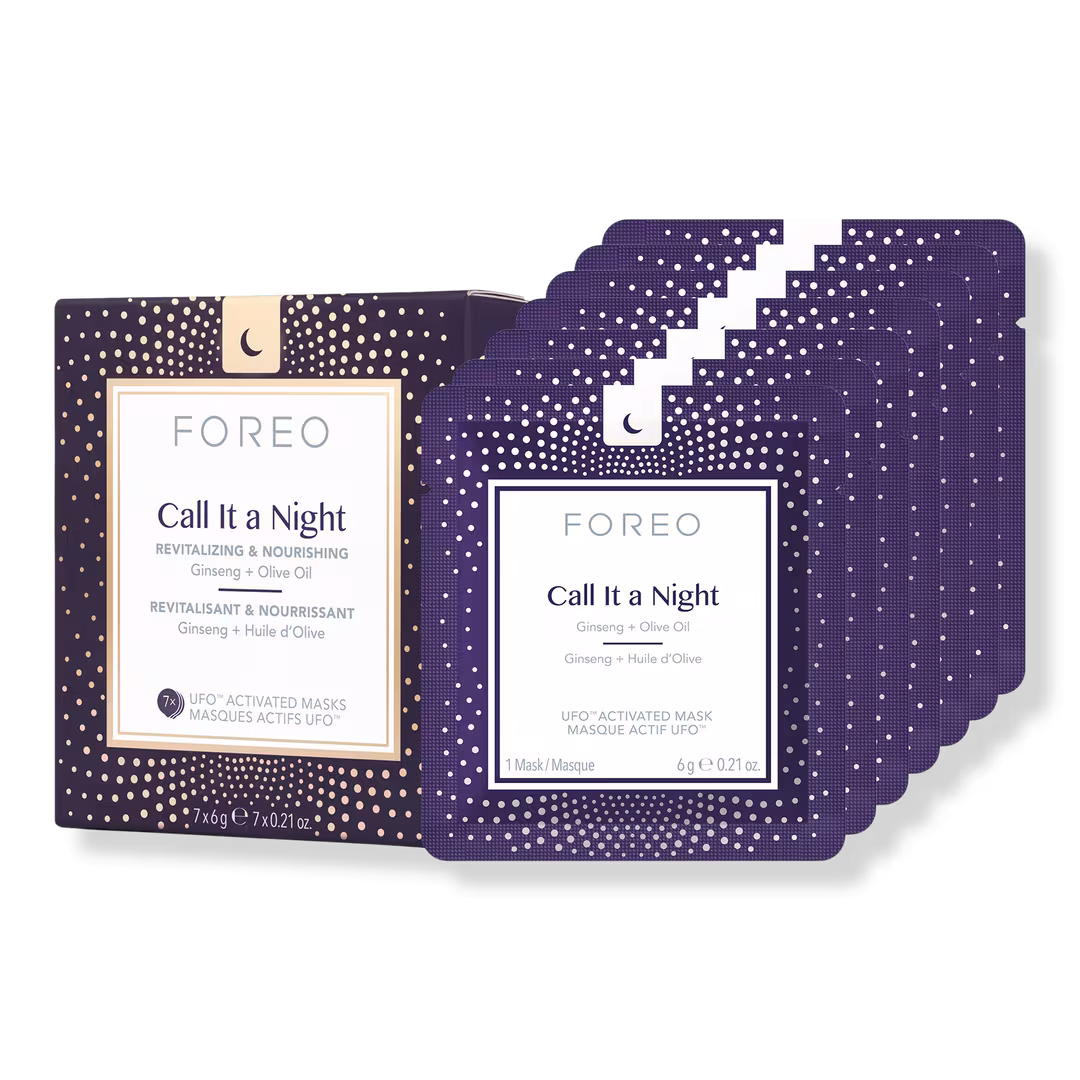 FOREO  Call It A Night Revitalizing & Nourishing UFO Activated Sheet Masks