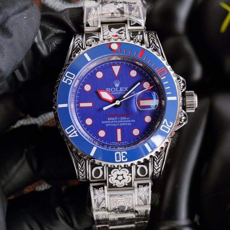 Rolex Watch SUBMARINER CUSTOM HAND ENGRAVED LIMITED EDITION Watch