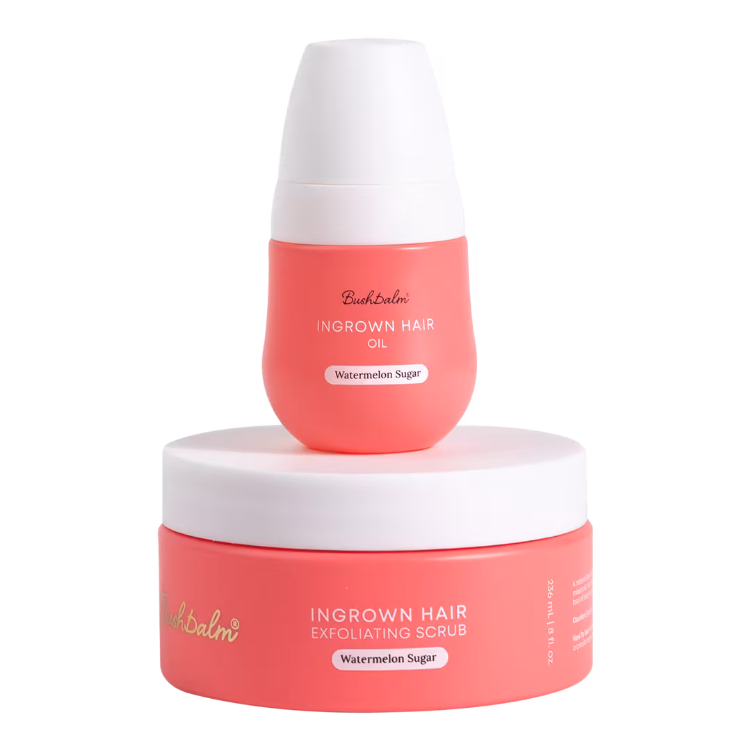Bushbalm  2 Step Ingrown Hair & Razor Bump Kit