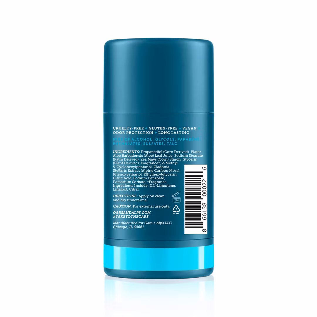 Oars + Alps  Aluminum-Free Deodorant