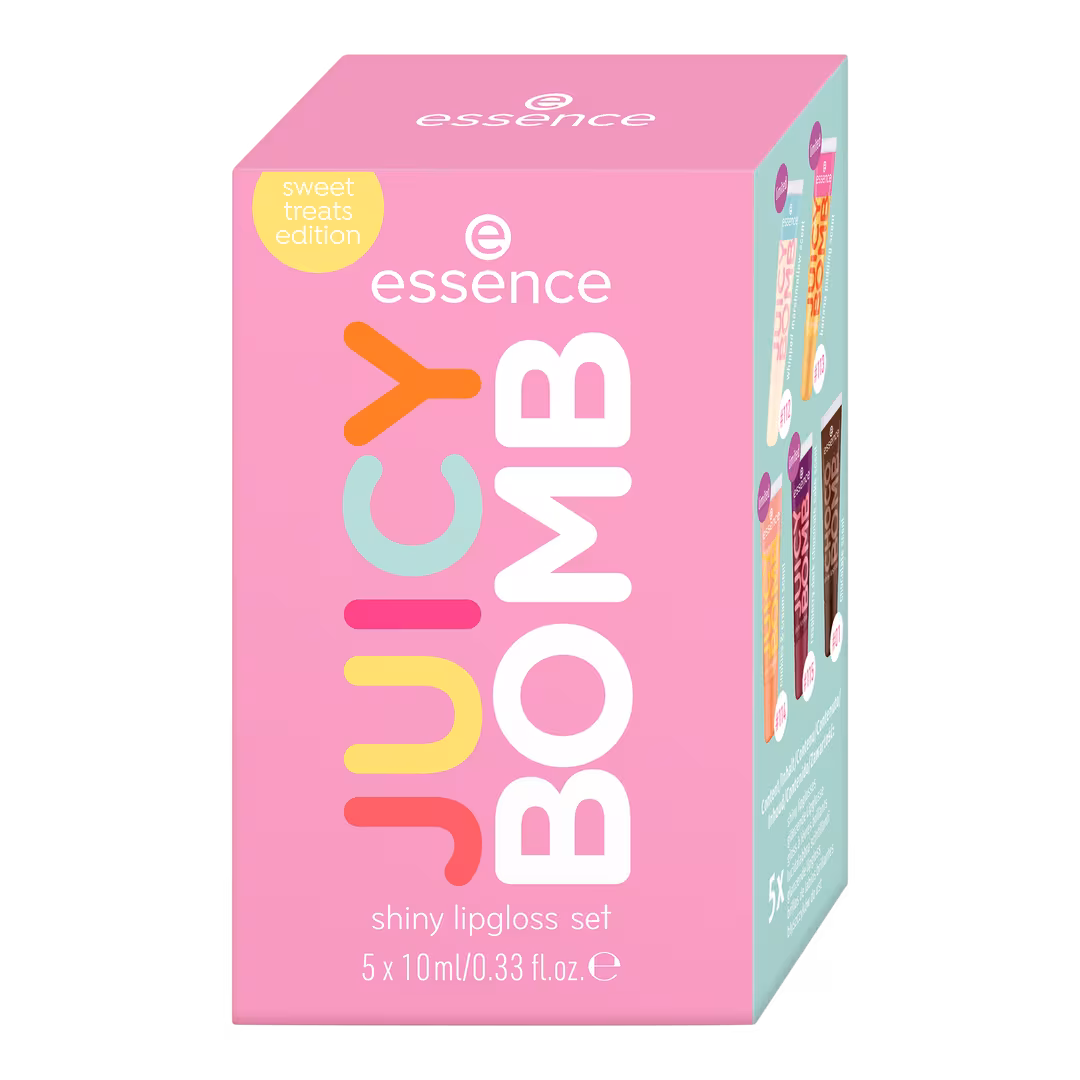 Essence  Juicy Bomb Shiny Lipgloss Sweet Treats Set