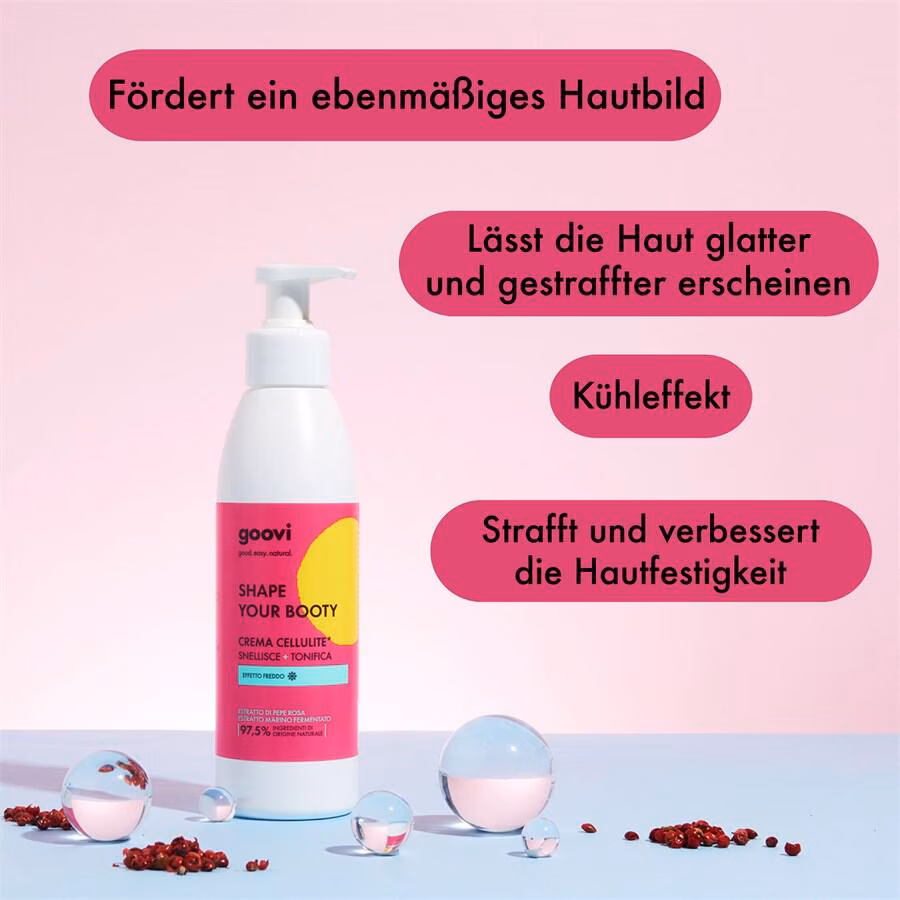 Shape Your Booty Cellulite-Creme mit Kühleffekt