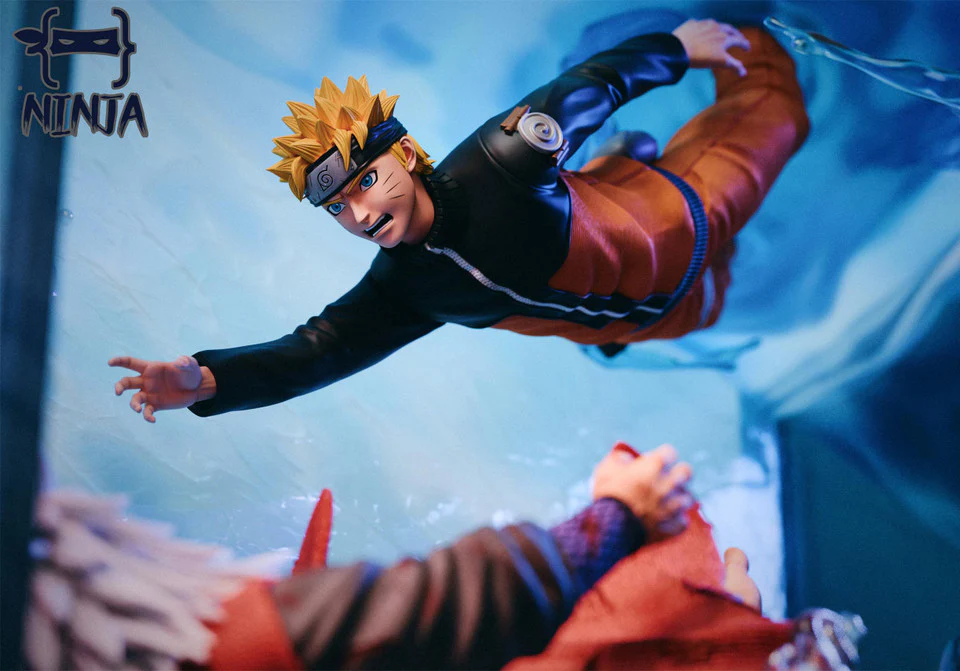 Naruto - Jiraiya & Naruto | 1:6 Resin Statue | by NINJA Studio