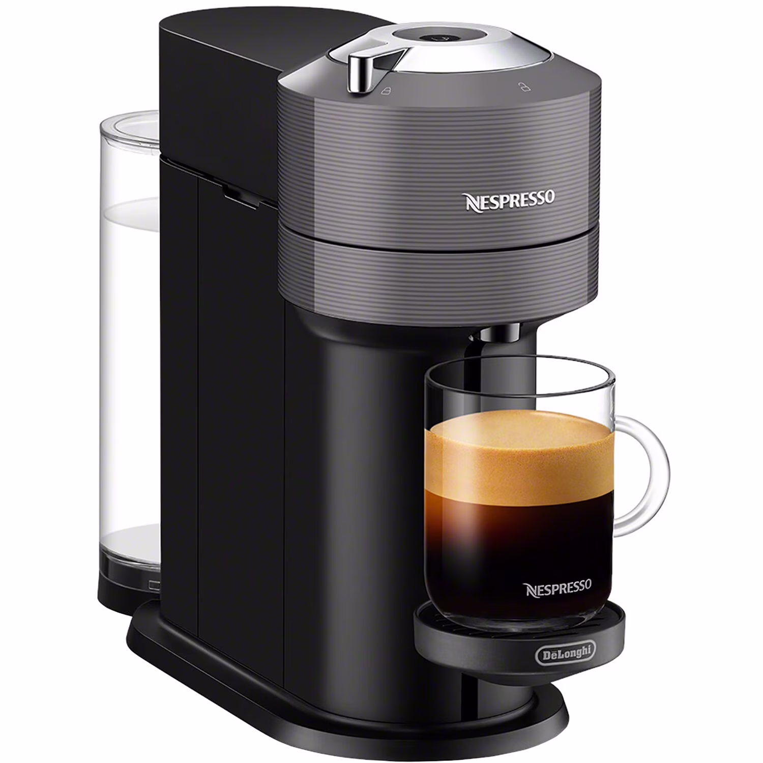 Nespresso Vertuo New Next Coffee and Espresso Maker by DeLonghi, Dark Gray, Single-Serve Brewers