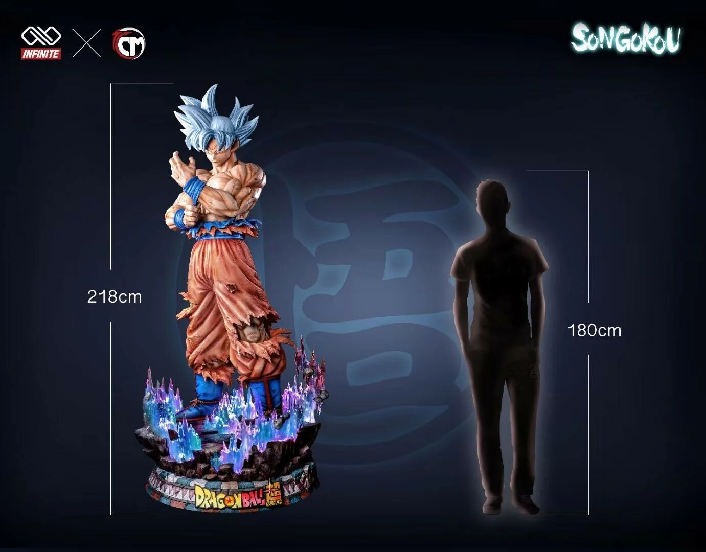 Dragon Ball Z - Son Goku Lifesize | 1:1 Resin Statue | vom Infinite Studio