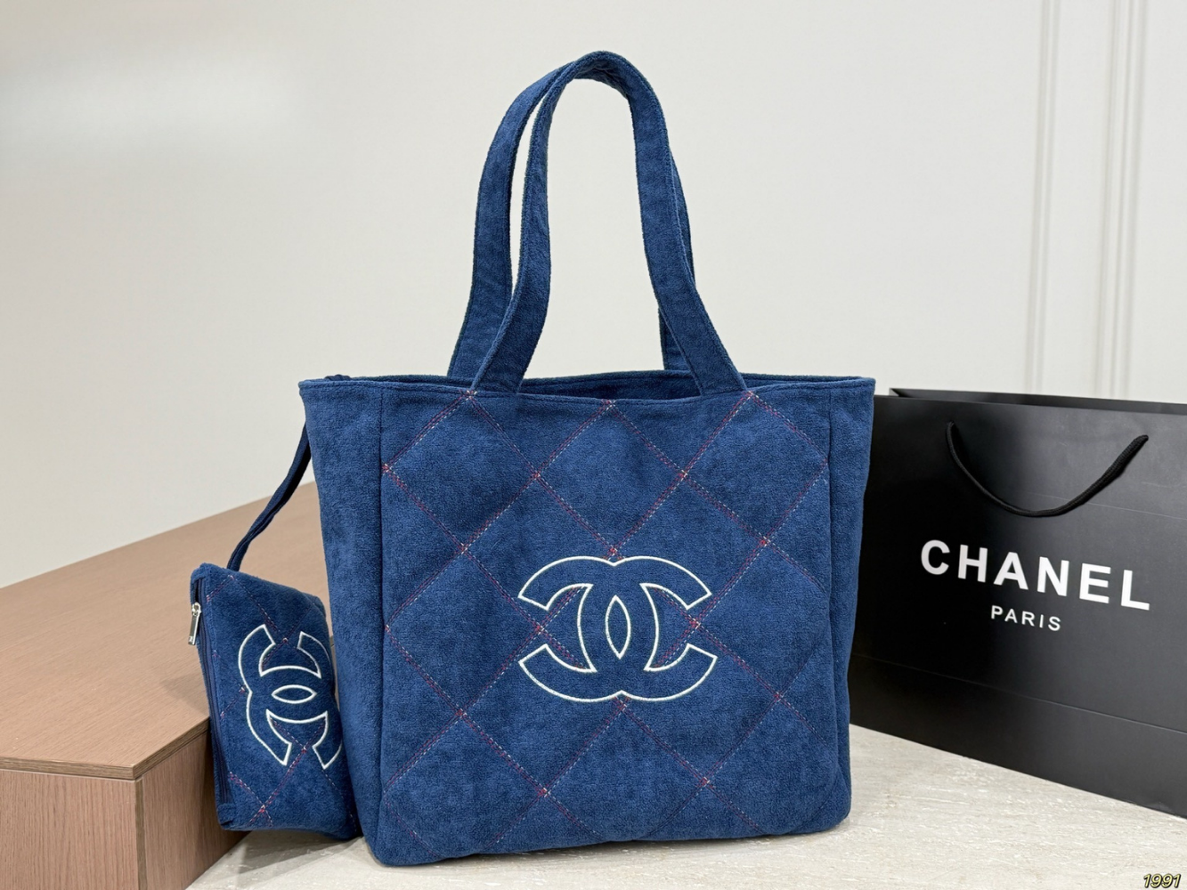 Chanel Denim Tote Bag