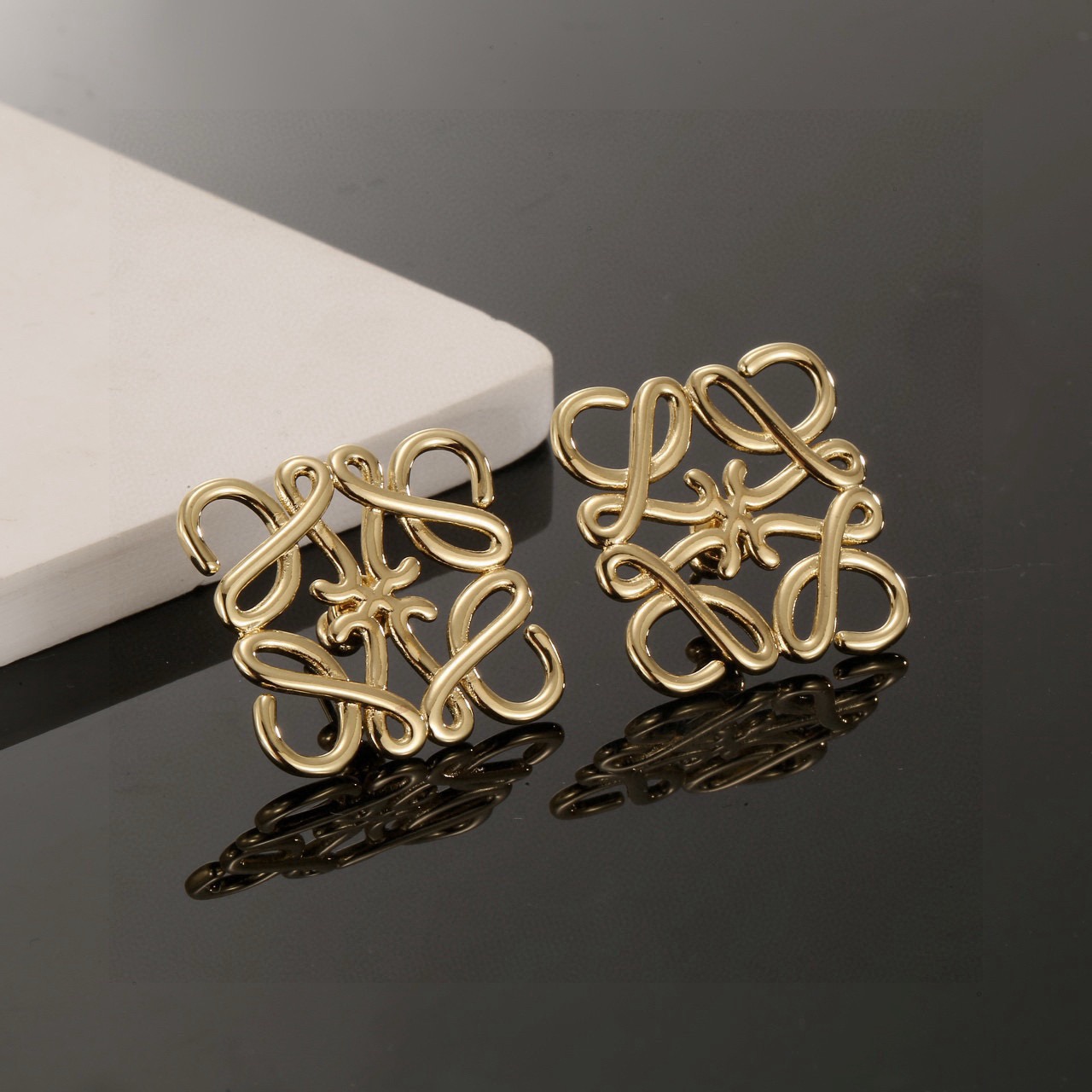Loewe Anagram Stud Earrings