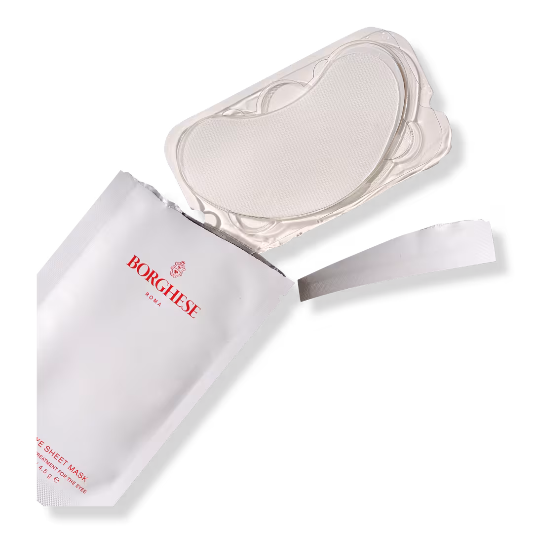 Borghese  Restorative Eye Sheet Mask Hydrating and Brightening Treatment for the Eyes