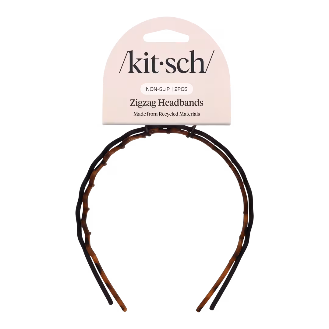 Kitsch  Zigzag Headbands Set