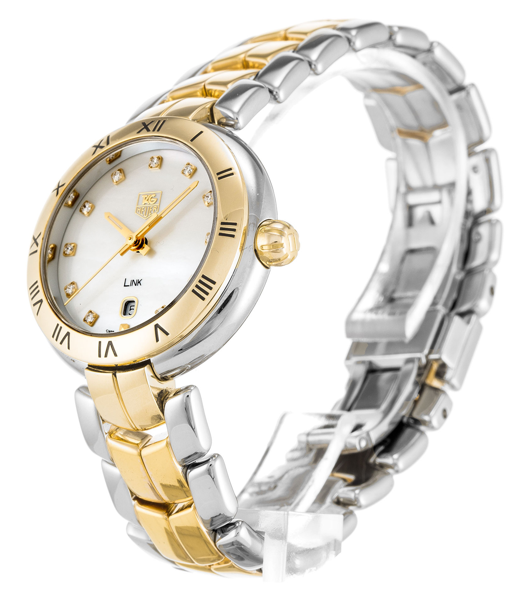 Replica Tag Heuer White Dial Diamond Markers WAT1453.BB0960 27 MM