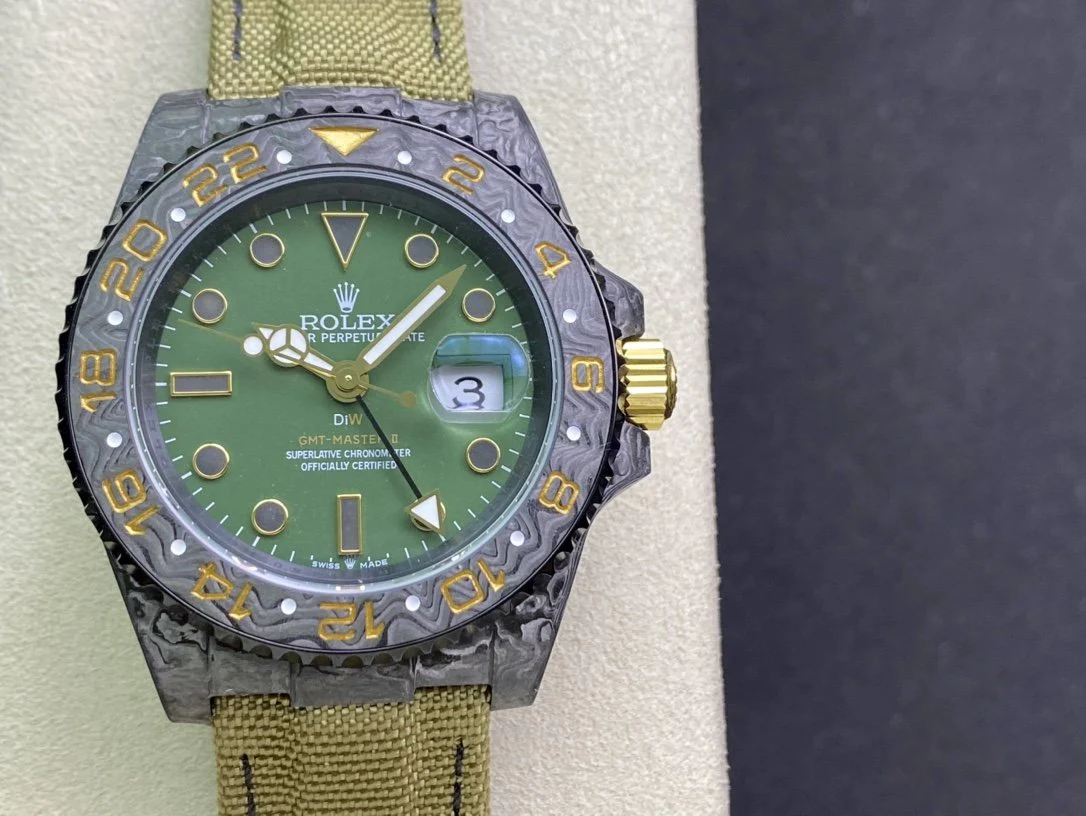 Rolex Watch GMT - MASTER II CARBON GREEN Watch
