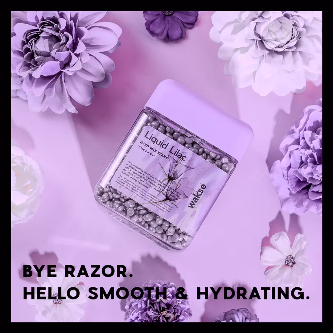 Wakse  Liquid Lilac Hard Wax Beans