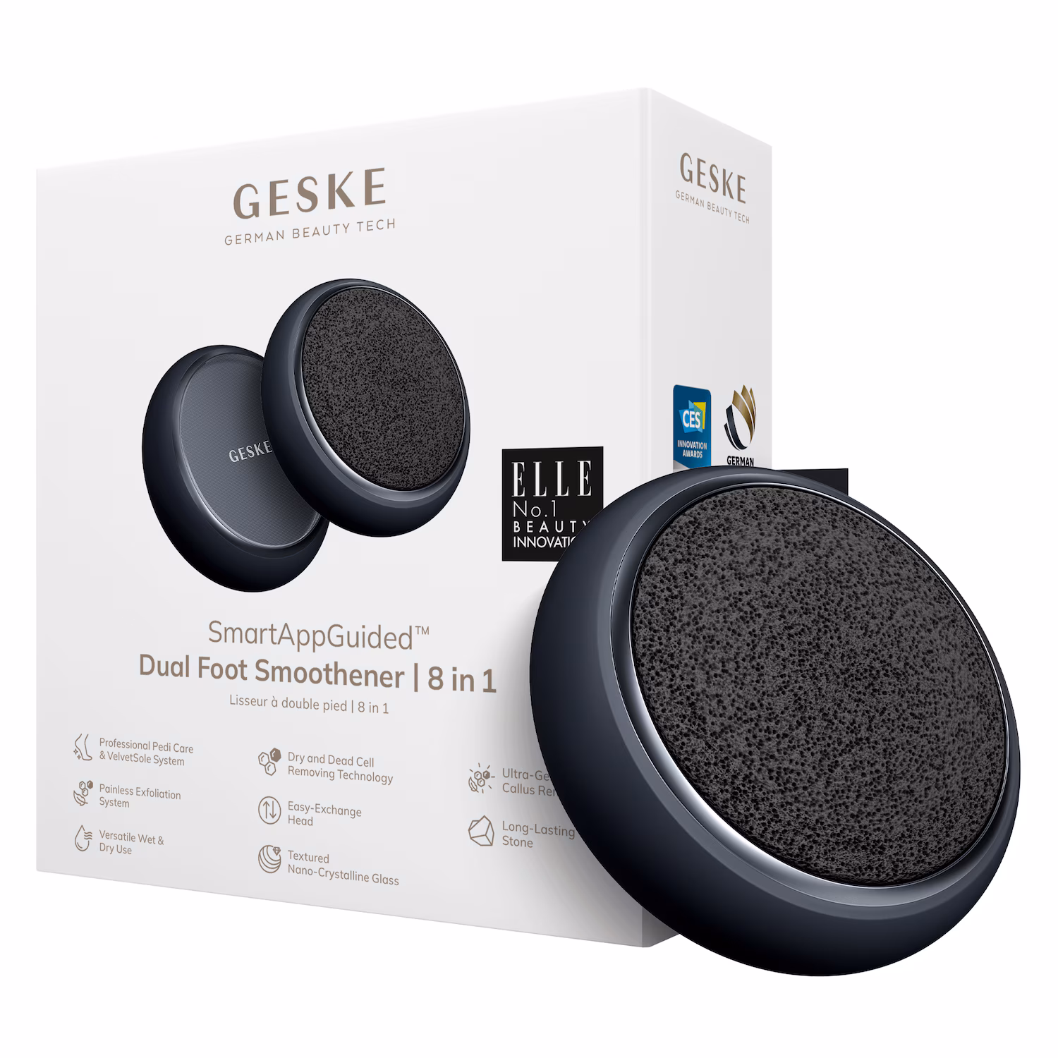 GESKE Dual Foot Smoothener | 8 in 1