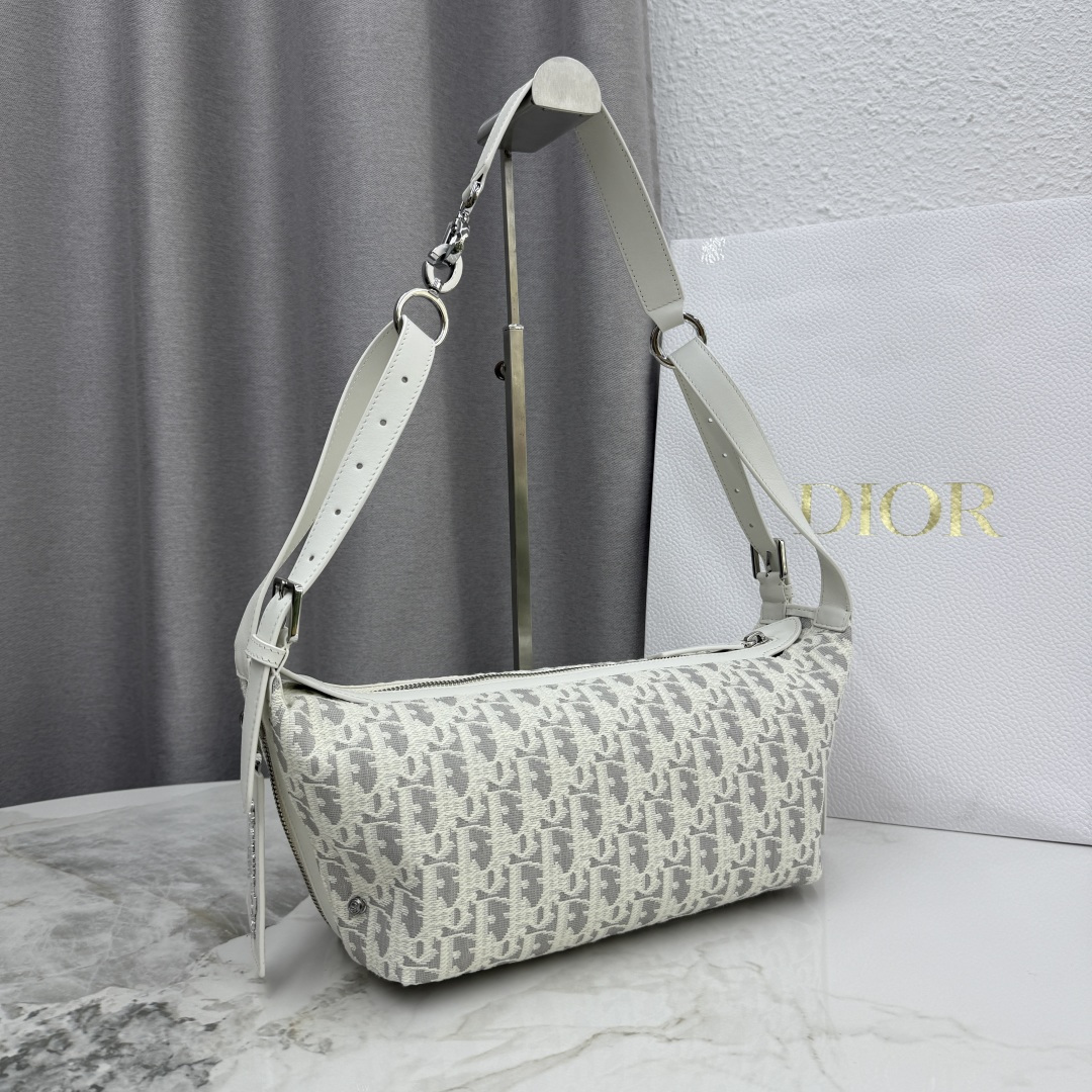Dior D-Journey Oblique Printed Handbag