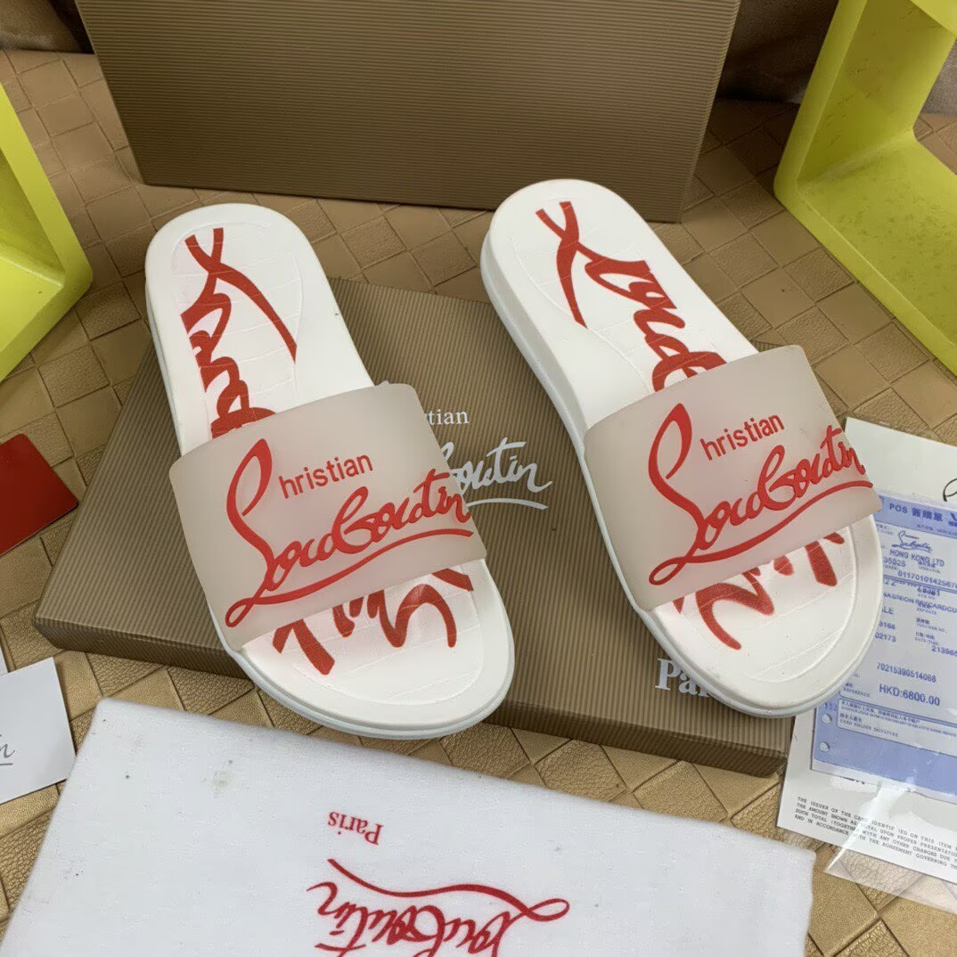 CHRISTIAN LOUBOUTIN SLIPPERS - CCSHOES