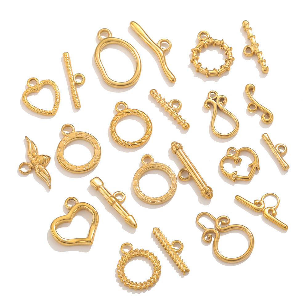 T30-Stainless Steel Toggle Clasp OT Closure for Bracelet & Necklace DIY Jewelry Making