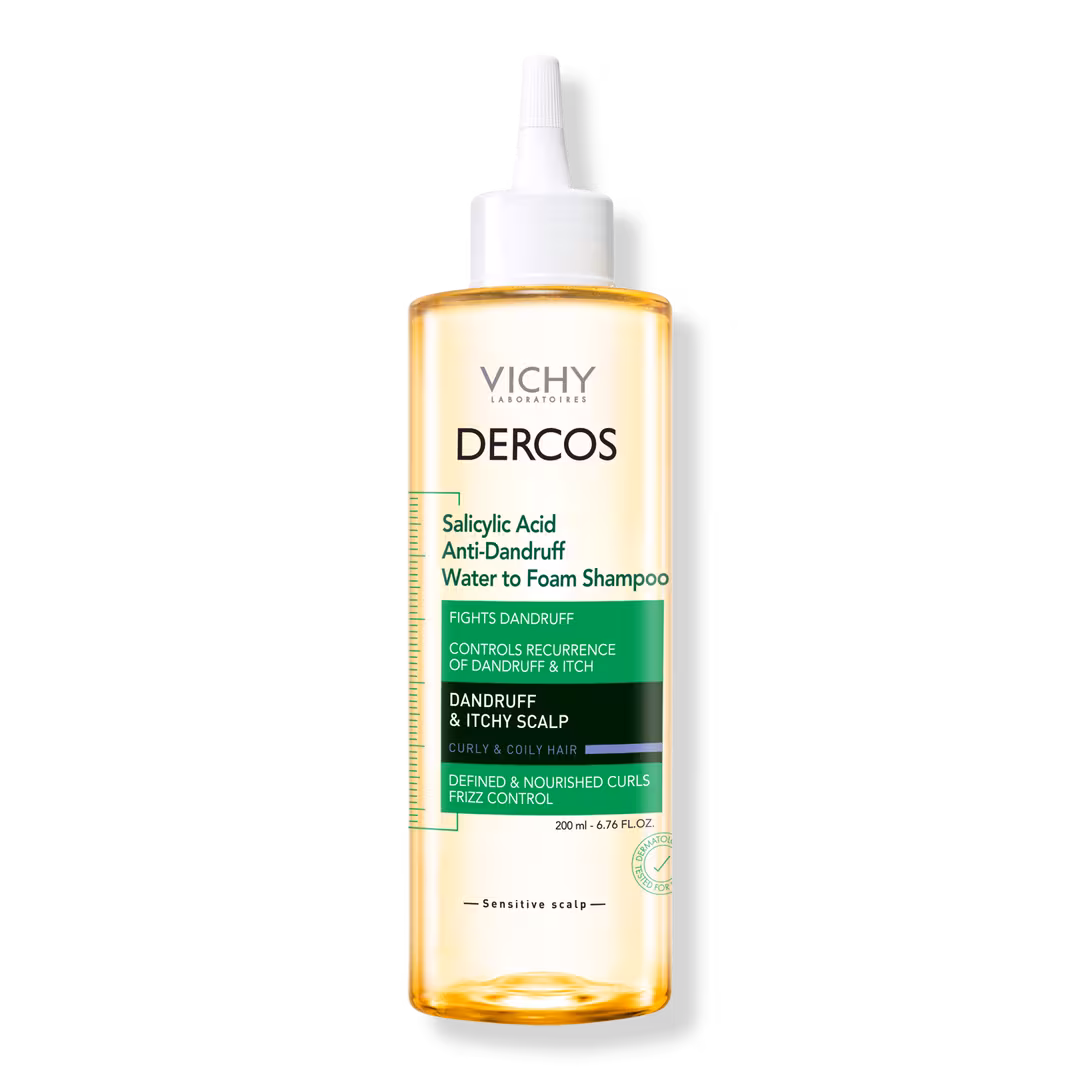 Vichy  Dercos Salicylic Acid Anti-Dandruff Water to Foam Shampoo