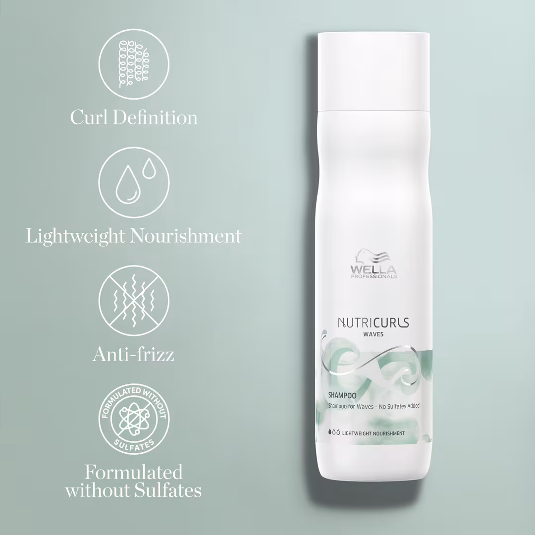 Wella  Nutricurls Waves Shampoo