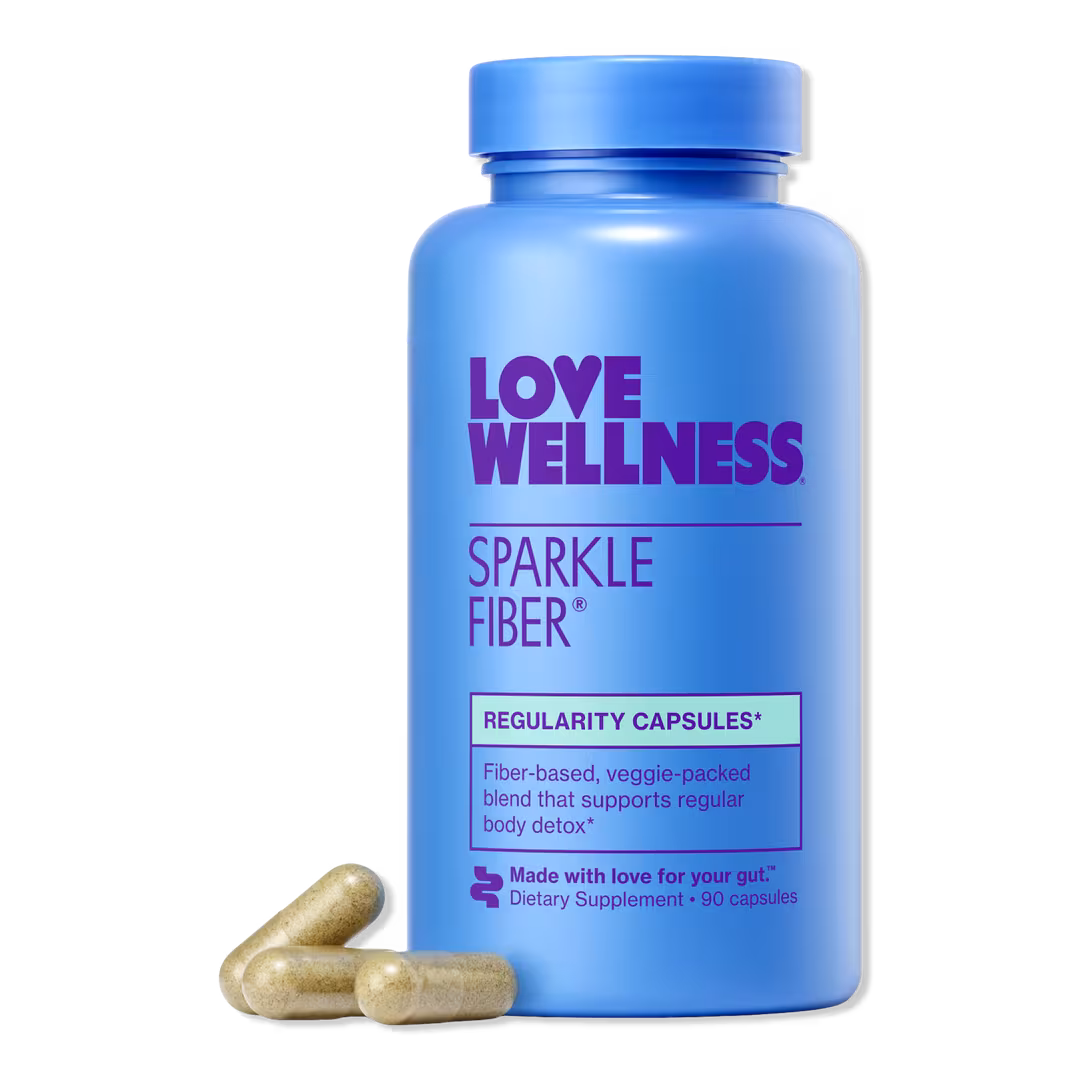 Love Wellness  Sparkle Fiber: Regularity Capsules