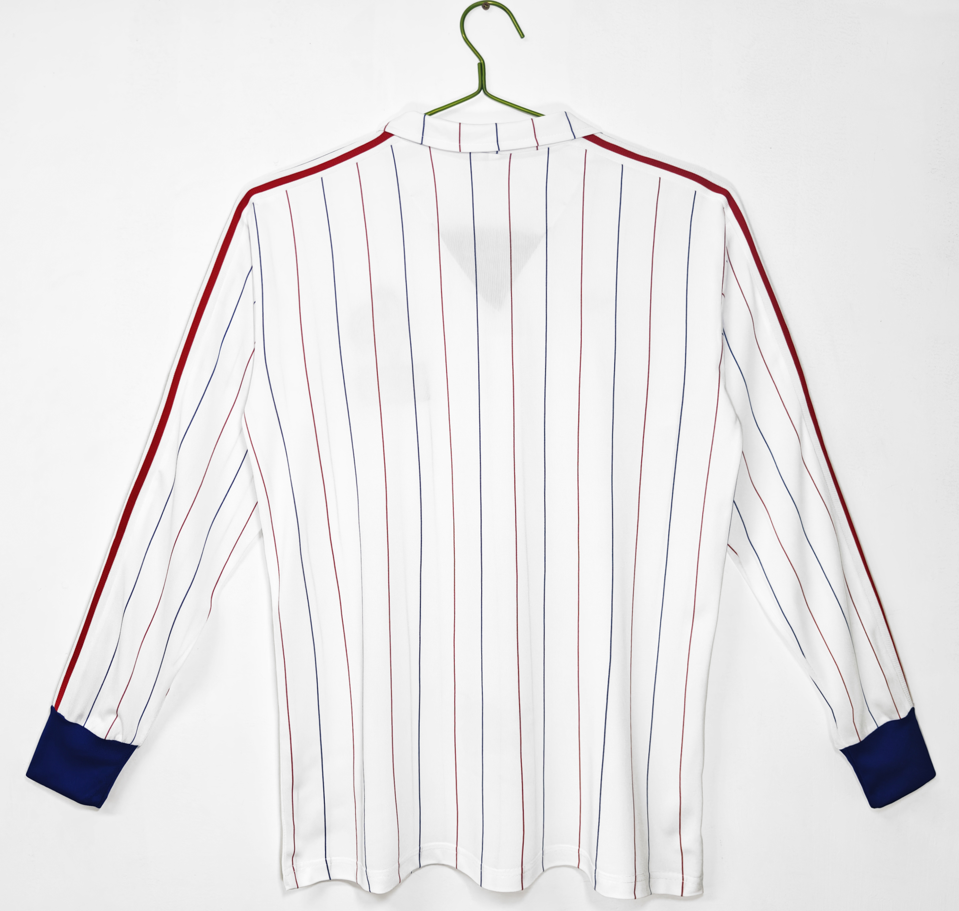 80/82 France Away Retro long Football Shirt