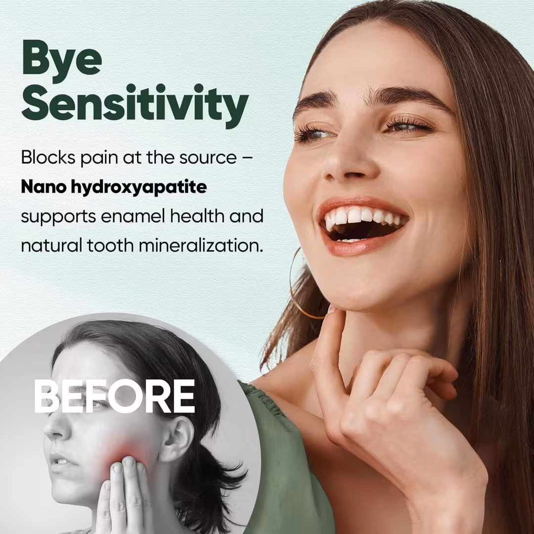 MySmile  Nano-Hydroxyapatite Toothpaste for Sensitive Teeth