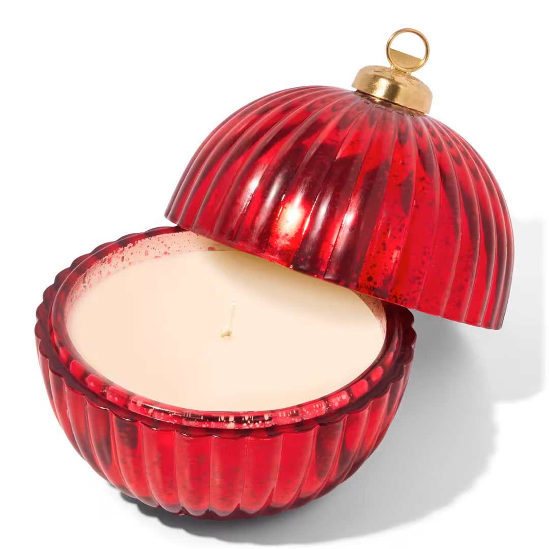 ULTA Beauty Collection  Jingle Bell Bubbly Ornament Soy Blend Candle