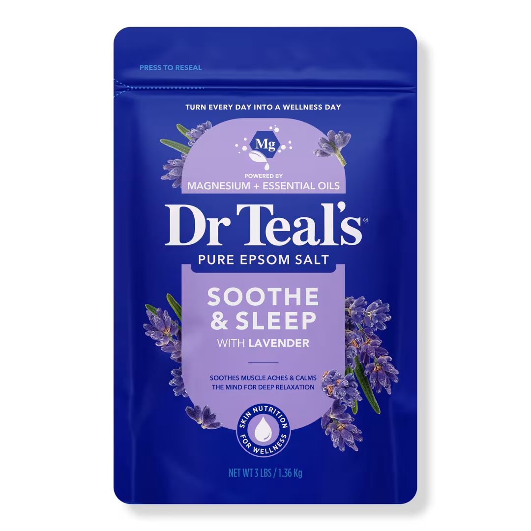 Dr Teal's  Soothe & Sleep with Lavender Pure Epsom Salt Soaking Solution