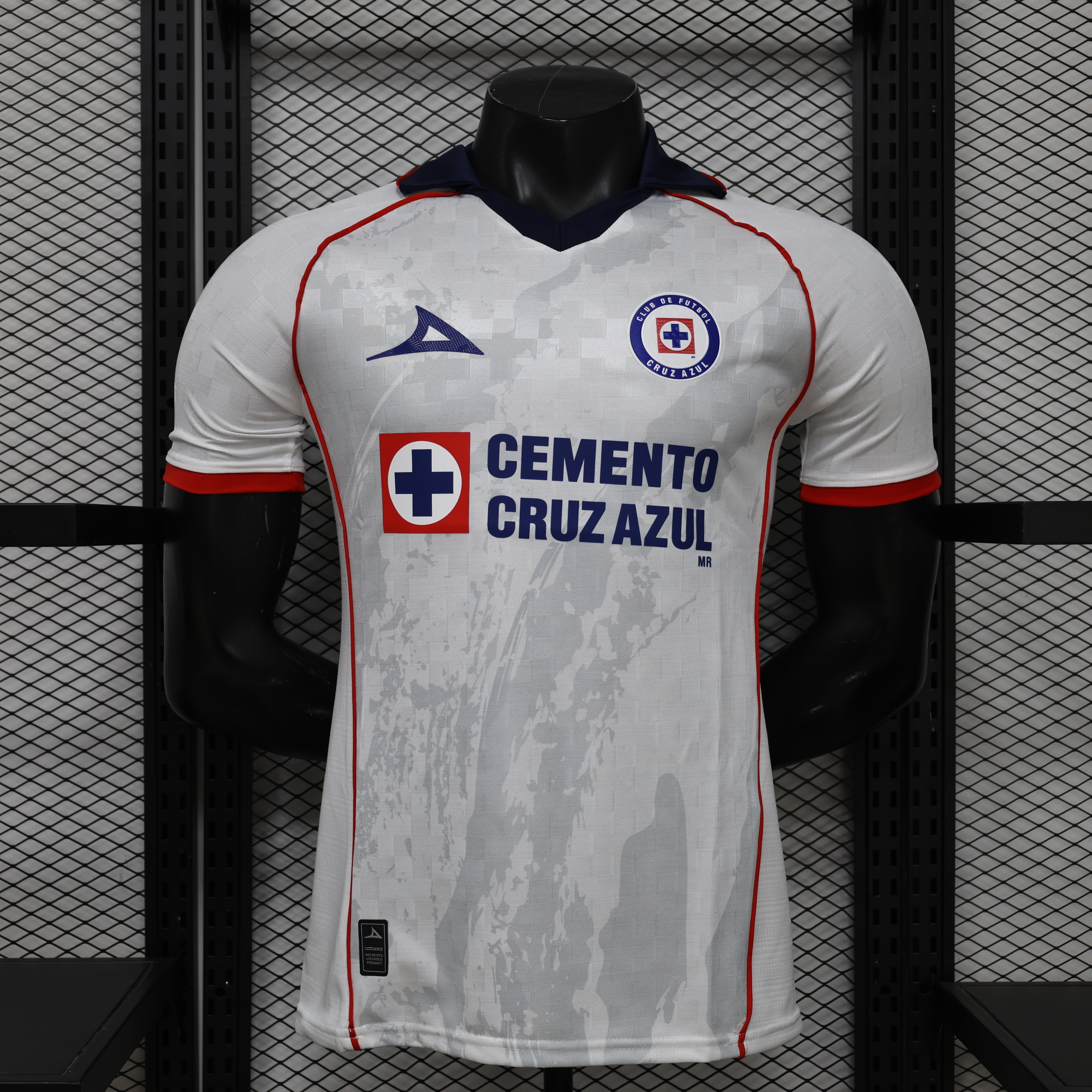 Blue Cross 26-27 Player Version White