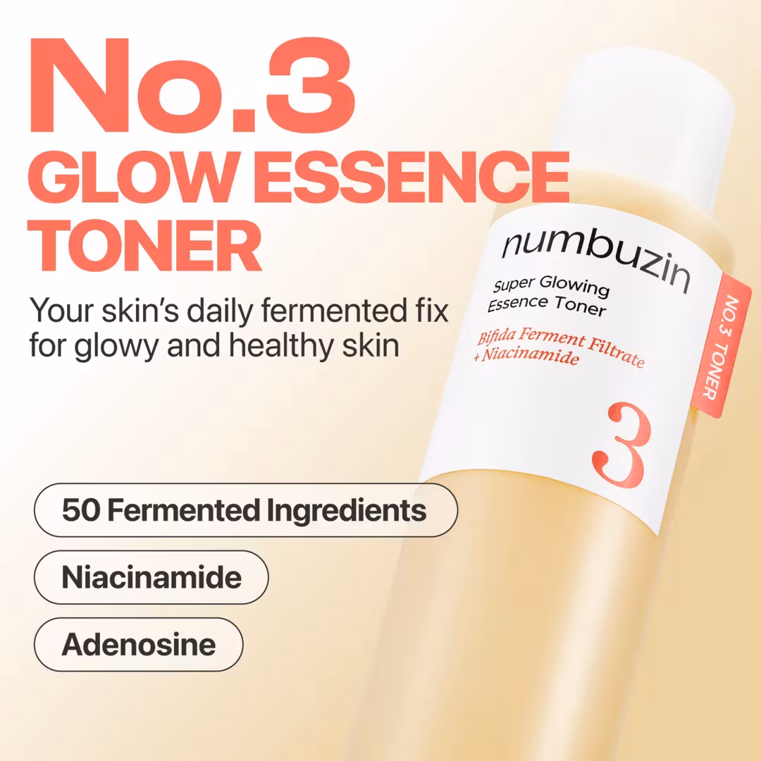 numbuzin  No.3 Super Glowing Essence Toner
