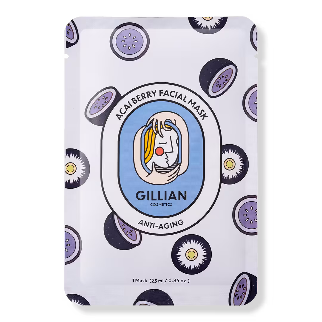 Gillian Cosmetics  Acai Berry Anti-aging Sheet Mask