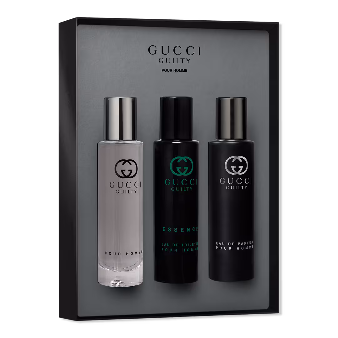 Gucci  Guilty Pour Homme 3-Piece Travel Spray Discovery Gift Set