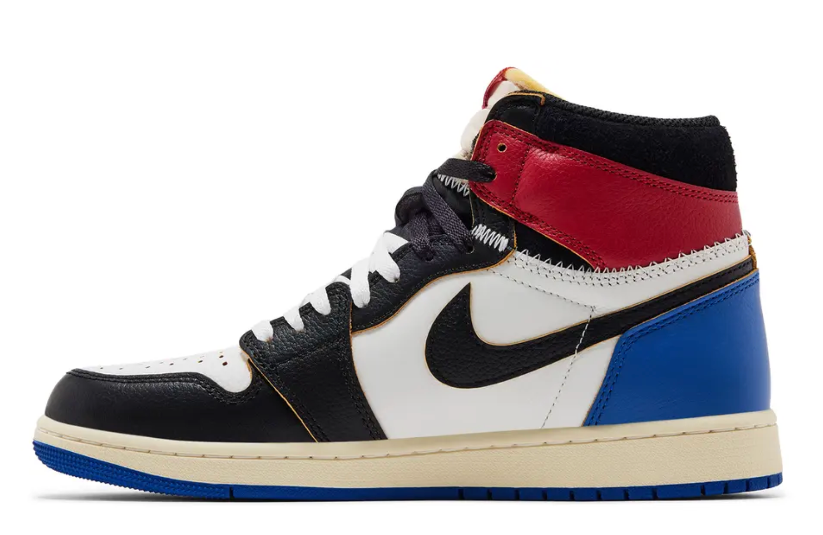 Jordan 1 x Fragment Design x Union LA Retro High OG Varsity Red - beetsneakers