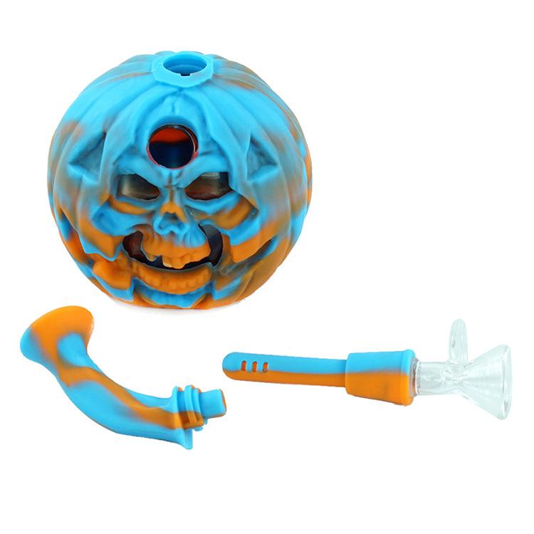 Pumpkin Bottle Silicone Dab Rig