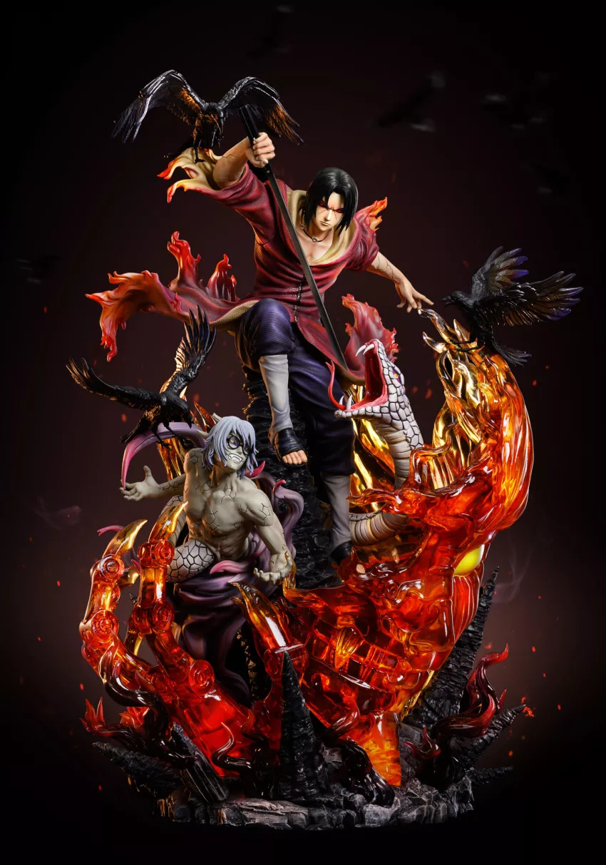 Naruto - BURNING WIND + VENTUS STUDIO ITACHI UCHIHA