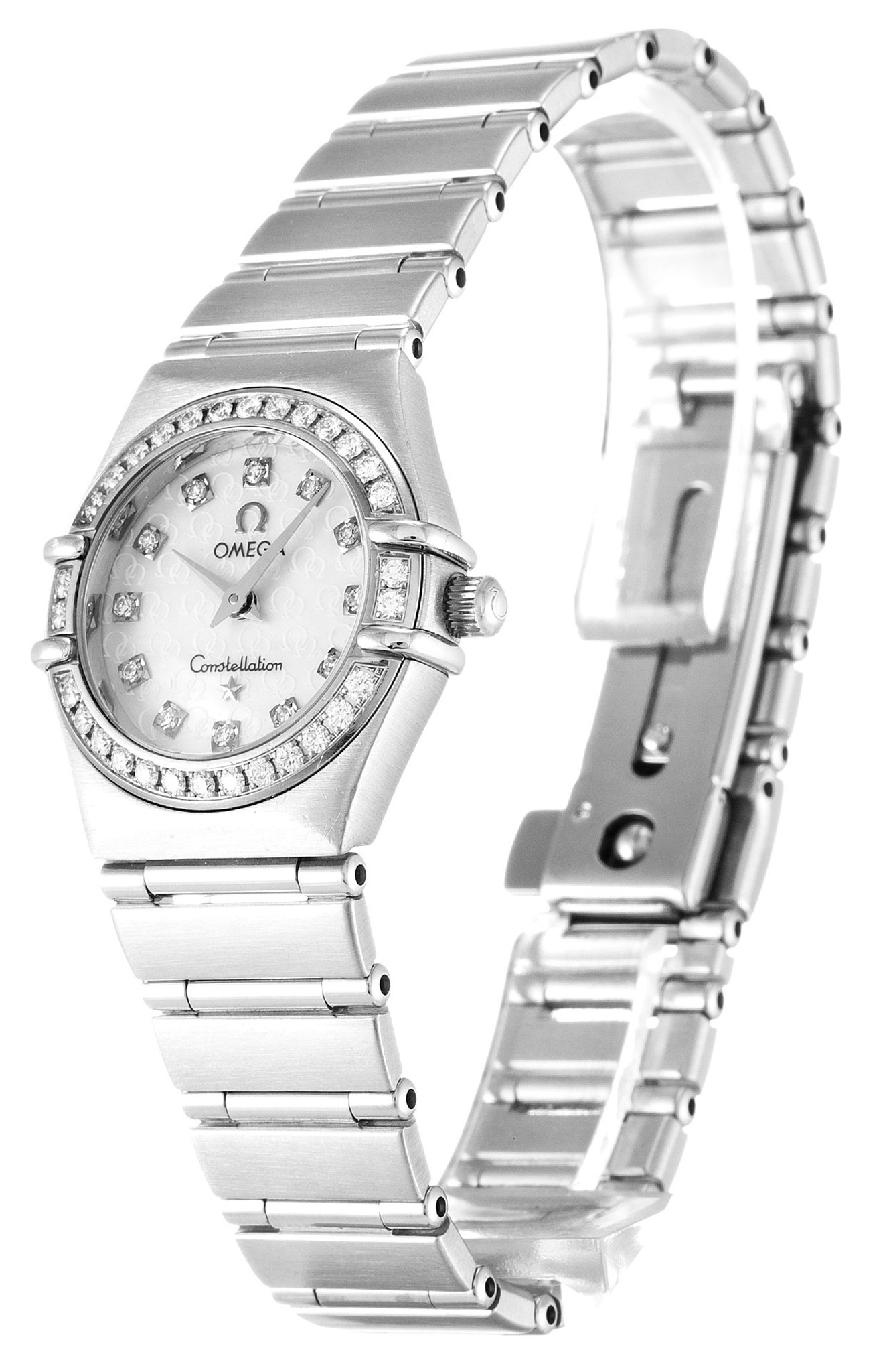 Replica Omega My Choice Mini White Dial White Case Lady 1465.71.00 22.5MM