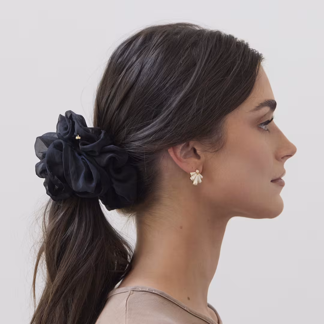 Lele Sadoughi  Jet Cindy Scrunchie