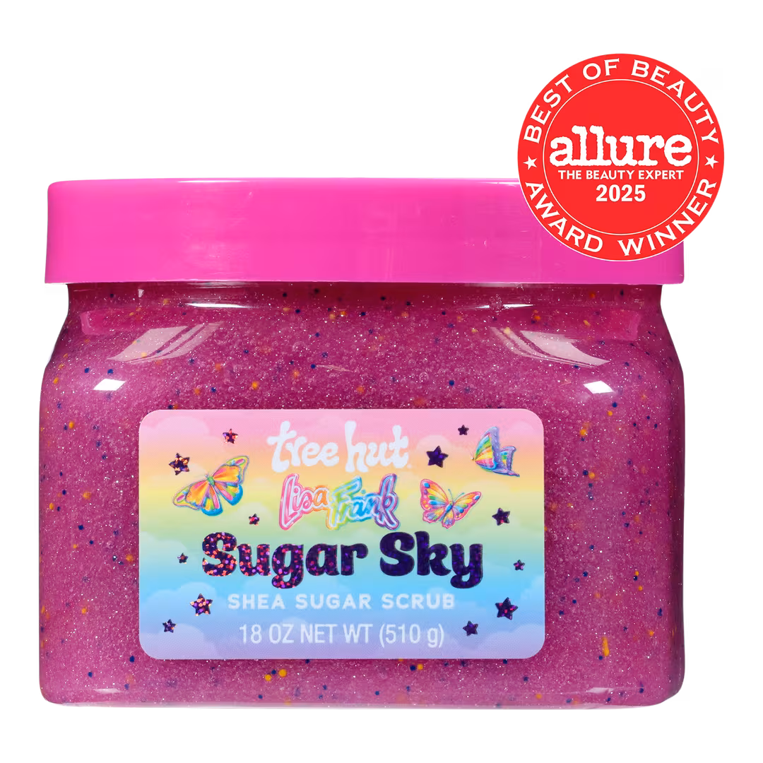 Tree Hut  Tree Hut x Lisa Frank Sugar Sky Shea Sugar Scrub