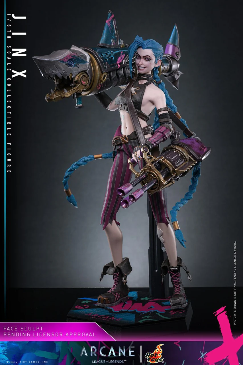 Arcane/League of Legends - Jinx | 1:6 Action Figure | by Hot Toys