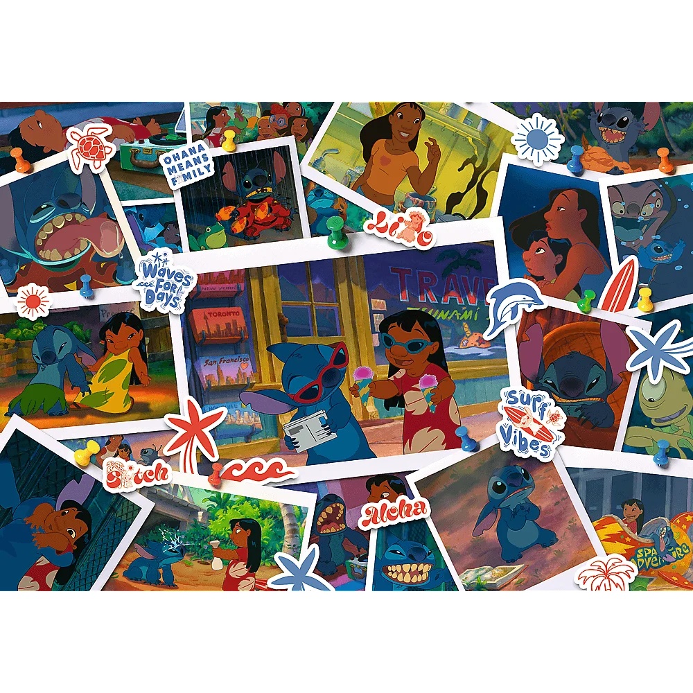 Puzzle Lilo &Amp; Stitch 1000 El. Lilo I Stitch Na Wakacjach
