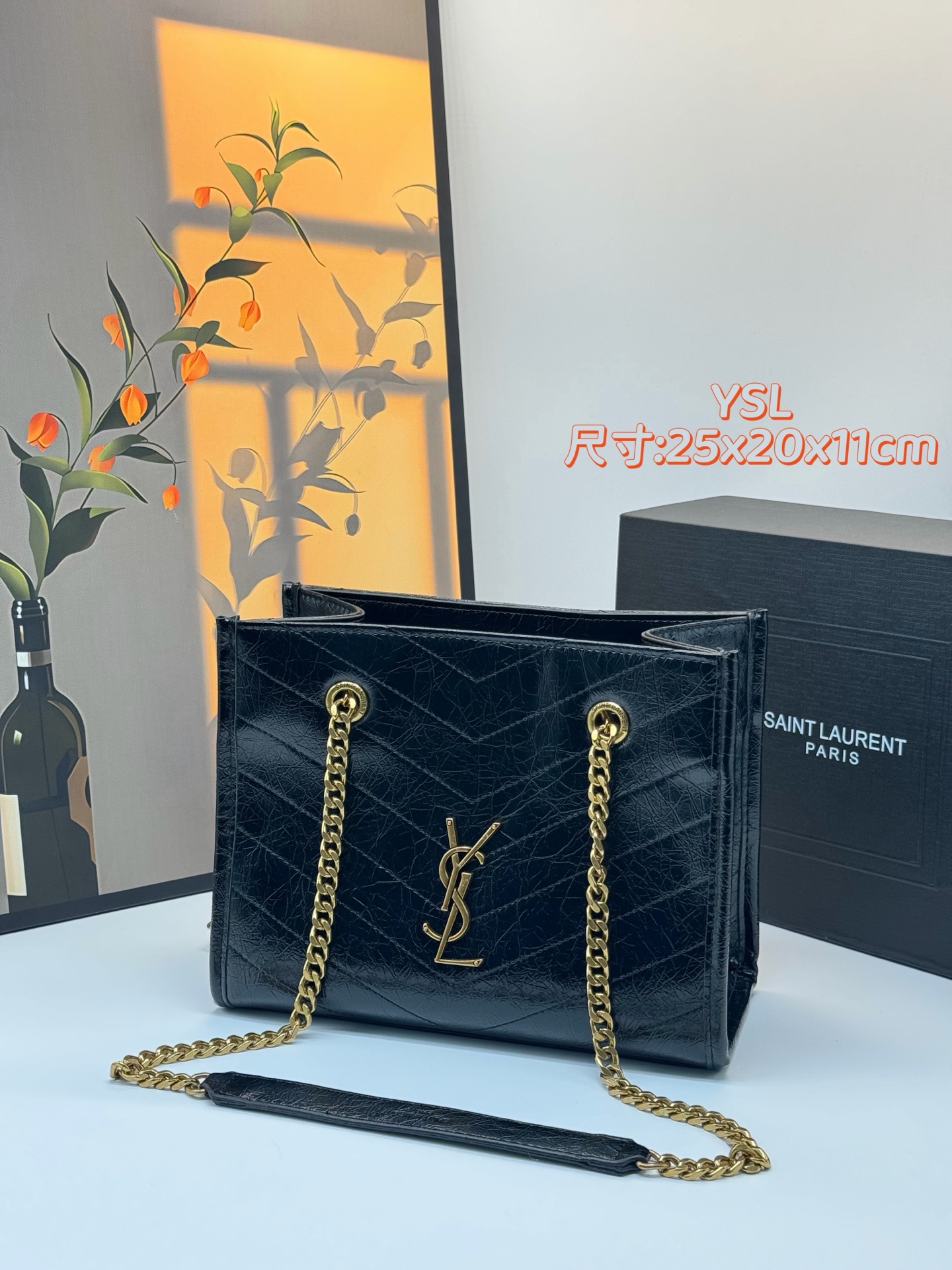 YSL Vintage Tote Bag