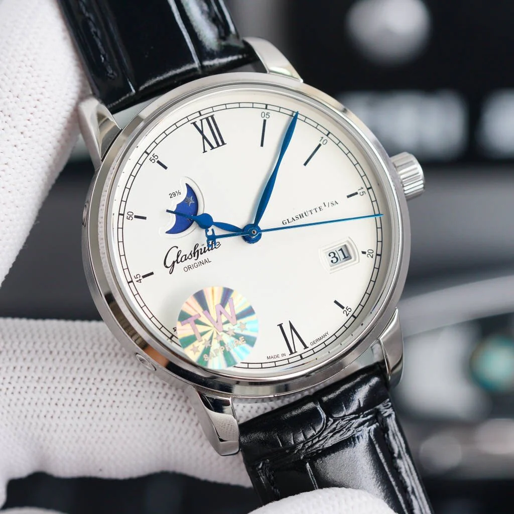 Cartier Watch SENATOR PANAROMA MOONPHASE STEEL
