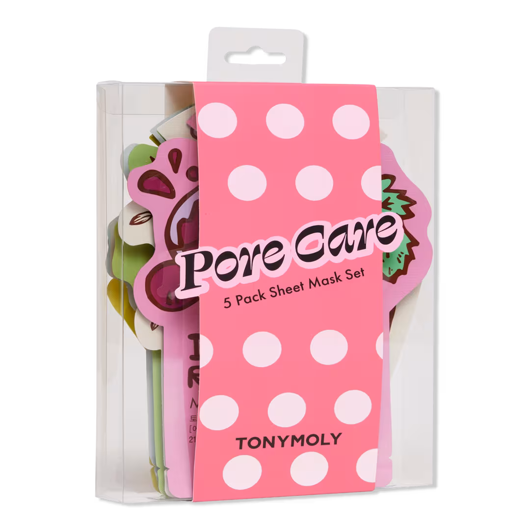 TONYMOLY  Pore Care 5 Pack Sheet Mask Set