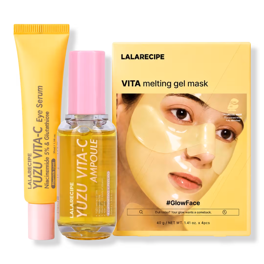 LALARECIPE  Yuzu Glass Skin Trio
