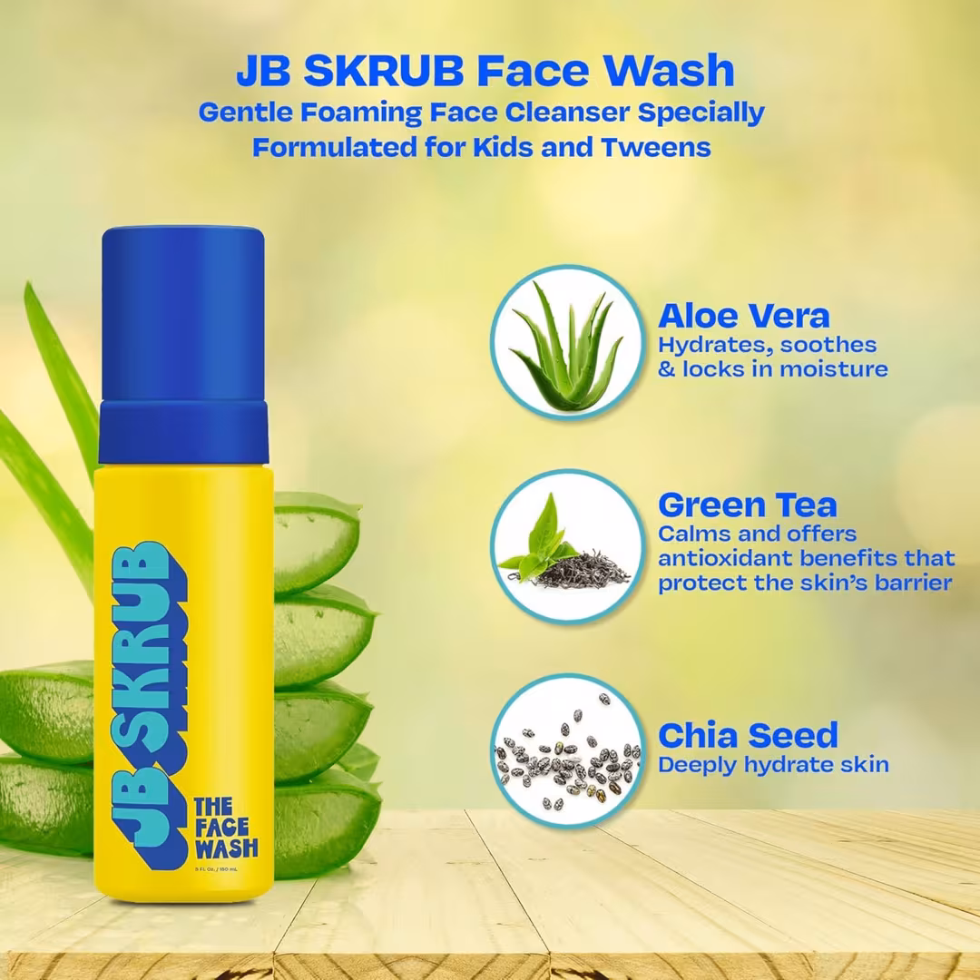 JB Skrub  Complete Face Care Set for Tweens and Teens