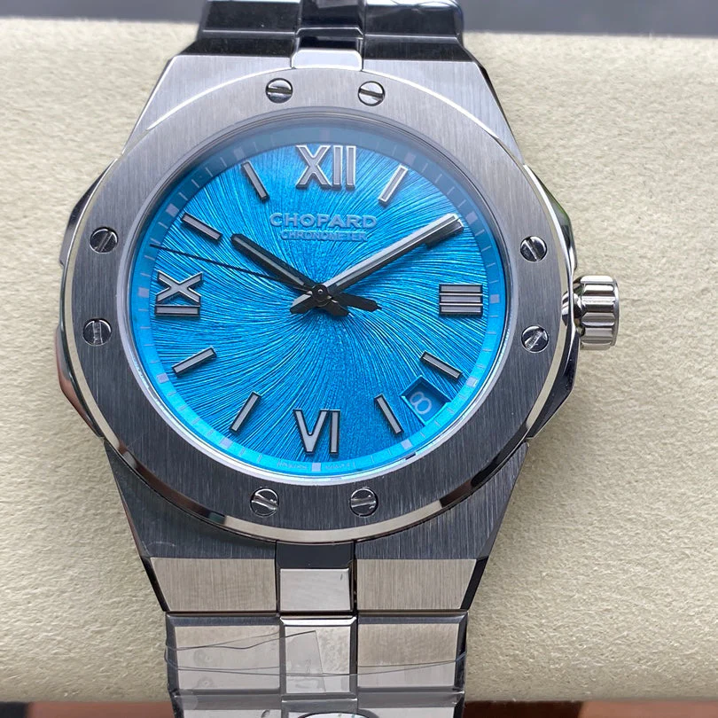 Chopard Watch Alpine Eagle 41mm Silver Blue Dial