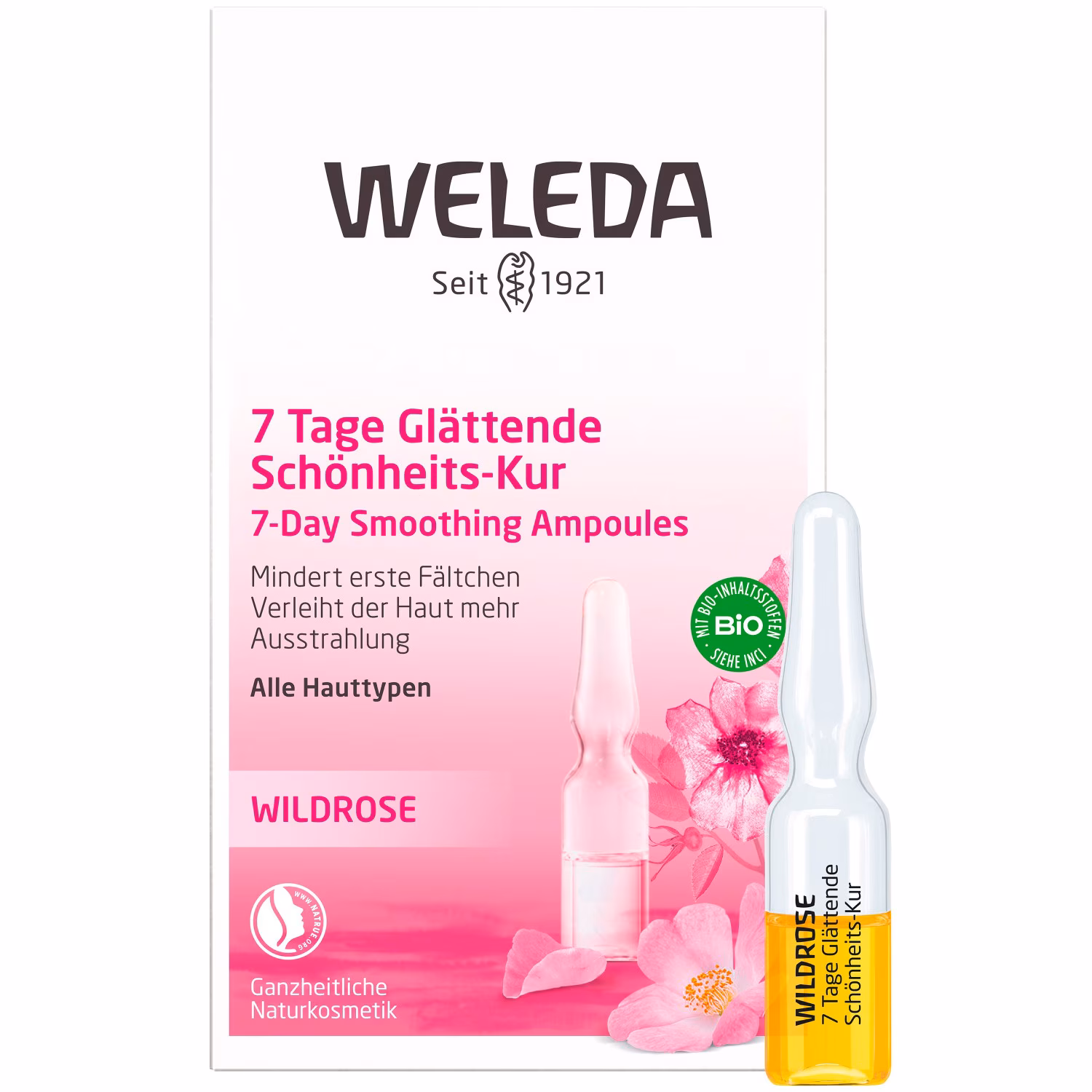 Wildrosen 7 Tage Glättende Schönheits-Kur