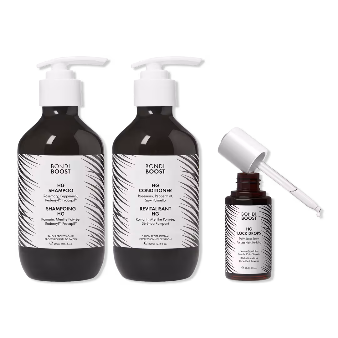 Bondi Boost  Anti-Shed Trio: Shampoo, Conditioner & Lock Drops Scalp Serum